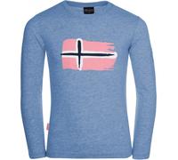 Trollkids Kids Oslo Longsleeve dusty blue - Größe 104 Kinder