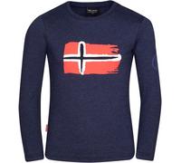 Trollkids Kids Oslo Longsleeve navy - Größe 116 Kinder