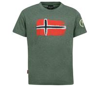Trollkids Kids Oslo T khaki green - Größe 92 Kinder