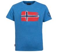 Trollkids - Kid's Oslo T - T-Shirt, Gr. 140, blau (MediumBlue)