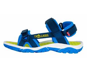 Trollkids Kids Oslofjord Sandal navy/lime - Größe 32 Kinder