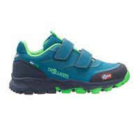 Trollkids Trekkingschuhe "Preikestolen" in Türkis - Größe 33 | Kinder Outdoor Sport Schuhe