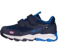 Trollkids Trekkingschuhe "Preikestolen" in Dunkelblau - 34% | Größe 28 | Kinder Outdoor Sport Schuhe