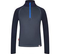 Trollkids - Kid's Rauland Half Zip - Fleecepullover, Gr. 116, blau (ElectricBlue/Navy)