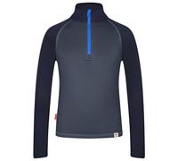 Trollkids - Kid's Rauland Half Zip - Fleecepullover, Gr. 128, blau (ElectricBlue/Navy)
