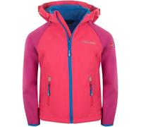 Trollkids Kids Rondane Zip Off Jacket XT dark pink/light pink/blue - Größe 164 Kinder