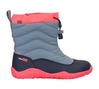 Trollkids - Kid's Rosfjord Barefoot Winter Hiker - Winterschuhe, Gr. 38, bunt (ShadowBlue/MysticBlue/PinkSalmon)