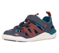 Trollkids Kids Saltfjord Barefoot Sandal mys blue/red clay/sum blue - Größe 30 Kinder