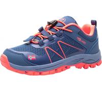 Trollkids Kids Sandefjord Hiker Low midnight blue/coral - Größe 39 Kinder