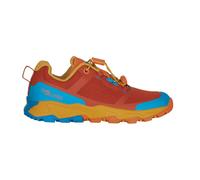 Trollkids Outdoorschuhe Sandefjord Hiker XT Kinder wasserdicht Gr. 31 RedClay/DynamicBlue/Mustard