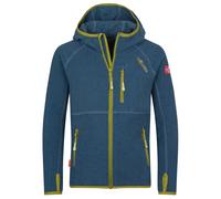 Trollkids - Kids Sandefjord Jacket - Fleecejacke, Gr. 110, blau (MadeiraBlue/PearGreen)