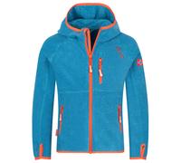Trollkids - Kids Sandefjord Jacket - Fleecejacke, Gr. 122, blau (SummernightBlue/RedClay)