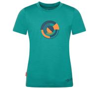 Trollkids - Kid's Sandefjord T-Shirt XT-Shirt - Merinoshirt, Gr. 152, türkis (SeaGreen)