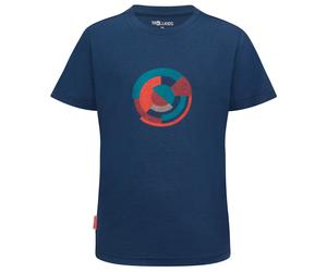 Trollkids - Kid's Sandefjord T-Shirt XT-Shirt - Merinoshirt, Gr. 98, blau (MysticBlue)