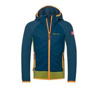 Trollkids Kids Seiland Jacket | Atmungsaktiv, Schnelltrocknend, Zwei Hüfttaschen mit Reißverschluss, Kapuze