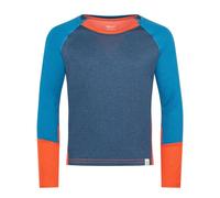 Trollkids Kids Seiland Longsleeve 110, Mystic Blue