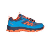 Trollkids - Kid's Sirdal Hiker Low - Multisportschuhe, Gr. 32, blau (PoolBlue/DarkIndigo/SaharaSunset)