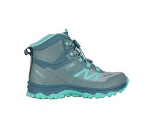 Trollkids - Kid's Sirdal Hiker Mid - Wanderschuhe, Gr. 32, türkis (GlacierGreen/Teal)