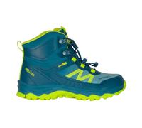 Trollkids - Kid's Sirdal Hiker Mid - Wanderschuhe, Gr. 40, blau (Petrol/DolphinBlue/Lime)