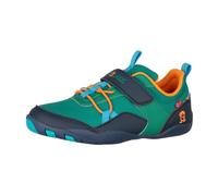 Trollkids - Kid's Skaland Hiker - Barfußschuhe, Gr. 33, grün/ sahara sunset (SeaGreen/MadeiraBlue/SaharaSunset)
