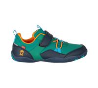 Trollkids - Kid's Skaland Hiker - Barfußschuhe, Gr. 33, grün/ sahara sunset (SeaGreen/MadeiraBlue/SaharaSunset)