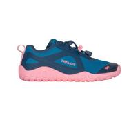 Trollkids - Kid's Skanden Barefoot Hiker - Barfußschuhe, Gr. 26, blau (MadeiraBlue/PeonyRose)