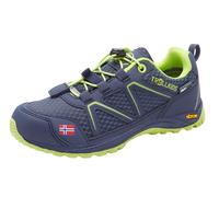 Trollkids Trekkingschuhe "Skarvan Hiker Low" in Dunkelblau - 32% | Größe 32 | Kinder Outdoor Sport Schuhe