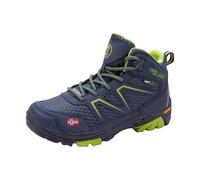Trollkids - Kid's Skarvan Hiker Mid - Wanderschuhe, Gr. 30, blau (Navy/Lime)