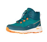 Trollkids Kids Skarvan Hiker Mid XT - Green/Sun 34