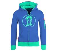Trollkids - Kids Sortland Jacket - Hoodie, Gr. 116, blau (MidnightBlue/DarkMint)