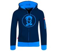 Trollkids - Kids Sortland Jacket - Hoodie, Gr. 104, blau (Navy/MediumBlue)