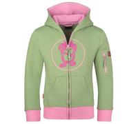 Trollkids - Kids Sortland Jacket - Hoodie, Gr. 176, grün (PistachioGreen/MallowPink)