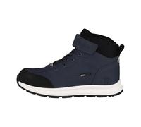 Trollkids Leder-Wanderboots "Stavanger Mid Cut XT" in Dunkelblau - Größe 36 | Kinder Outdoor Sport Schuhe