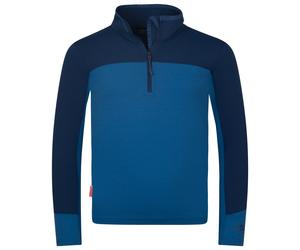 Trollkids - Kid's Steinkjer Shirt - Funktionsshirt, Gr. 110, blau (AlpineBlue/DarkIndigo)