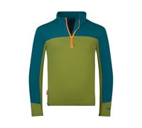 Trollkids - Kid's Steinkjer Shirt - Funktionsshirt, Gr. 164, oliv (LagoonGreen/PearGreen/SaharaSunset)