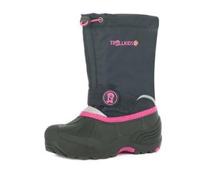 Trollkids Kids Telemark Winter Boot XT 30, navy/pink