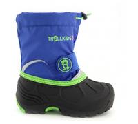 Trollkids - Kid's Telemark Winter Boot XT - Winterschuhe, Gr. 25, blau (MediumBlue/ViperGreen)