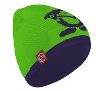 Trollkids Kids Troll Beanie navy/bright green - Größe 54cm