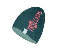 Trollkids Wende-Beanie "Troll" in Türkis - Größe 52-56 cm | Baby Muetzen