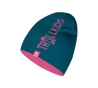 Trollkids Wende-Beanie "Troll" in Pink - Größe 52-56 cm | Baby Muetzen
