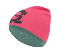 Trollkids - Kid's Troll Beanie - Mütze, Gr. M-L 52-56 cm - 6-12 Years, rosa (CoralPink/DustyTeal/MidnightPetrol)