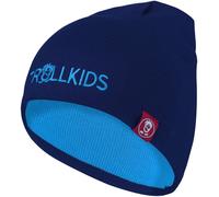 Trollkids Kinder Troll Mütze (Größe 52 , blau)