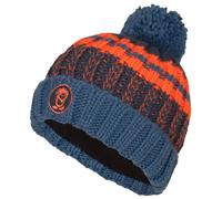 Trollkids - Kid's Troll Bobble Cap - Mütze, Gr. 48 cm-52 cm 48-52 cm - 2-5 Years, blau (NordicBlue/MysticBlue/FlameOrange)