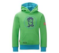 Trollkids - Kid's Troll Sweater - Hoodie, Gr. 110, grün (FreshGreen/DarkMarine)
