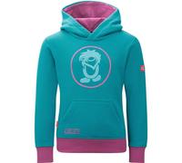 Trollkids Hoodie "Troll" in Türkis - Größe 128 | Kinder Sweatshirts Jacken