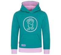 Trollkids - Kid's Troll Sweater - Hoodie, Gr. 110, türkis (OceanGreen/LightViolet/DustyTeal)