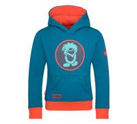 Trollkids - Kid's Troll Sweater - Hoodie, Gr. 140, blau (SummernightBlue/RedClay)