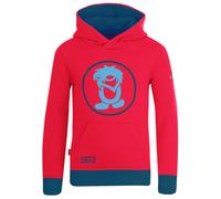 Trollkids - Kid's Troll Sweater - Hoodie, Gr. 92, rot (SpicyRed/Dolphin/Petrol)