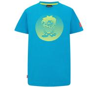 Trollkids - Kid's Troll T Pro - T-Shirt, Gr. 98, blau (VividBlue/GreenLizard)