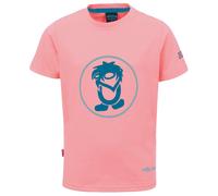 Trollkids - Kid's Troll T - T-Shirt, Gr. 104, rosa (PeonyRose/HarborBlue)